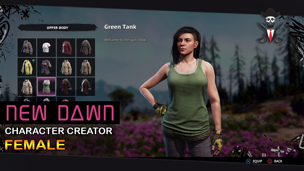 FAR CRY NEW DAWN - CHARACTER CUSTOMIZATION | Female [2019]
