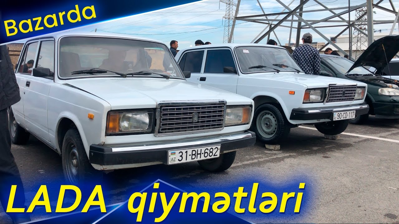Sumqayıt maşın bazarında Lada, Vaz avtomobillərinin Sentyabr ayına olan qiymətlərini göstərək