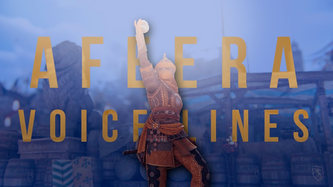 For Honor: Afeera - Voice Lines (Translations, EN-RU) / Афира - Перевод фраз