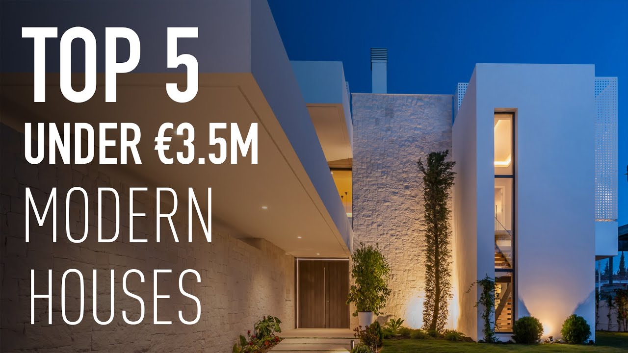 Top 5 Modern Houses in Marbella under &euro;3.5M | Drumelia Real Estate