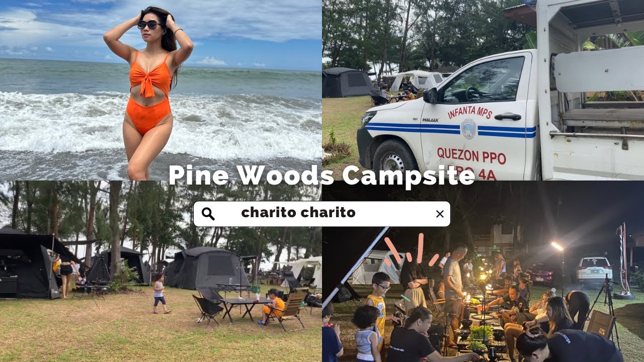 Infanta Quezon | PINEWOODS BEACH CAMP | Camping Gone Wrong | BLACK CAMPERS PH | Fishing | Vidalido