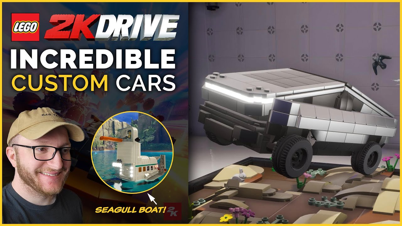 Вы не поверите, эти НЕВЕРОЯТНЫЕ кастомные автомобили в LEGO 2K Drive!