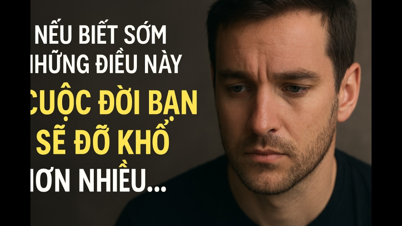 Nếu Biết Sớm Những Điều Này, Cuộc Đời Bạn Sẽ Đỡ Khổ Hơn Nhiều