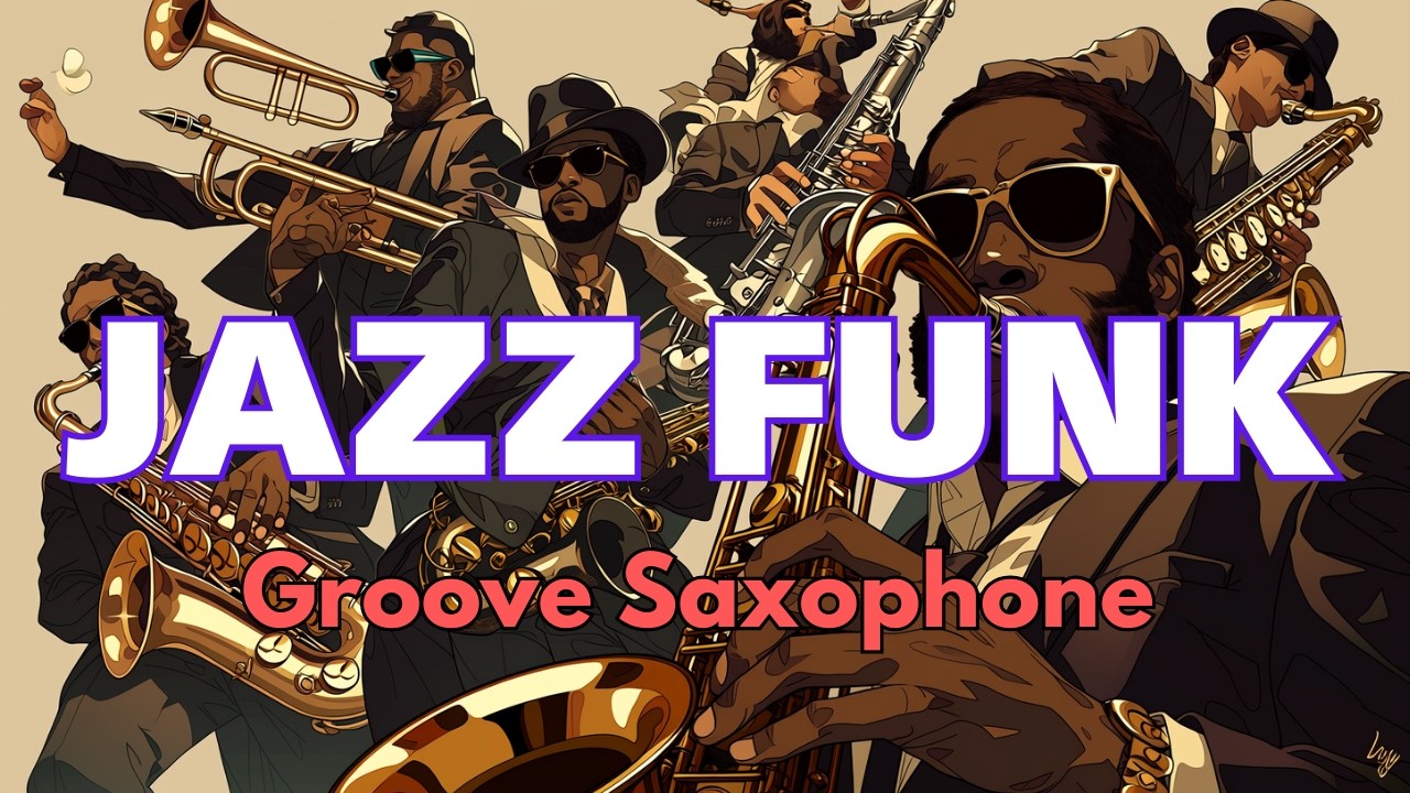Jazz Funk / Saxophone / Groove 060 / music / work / study /【Playlist】