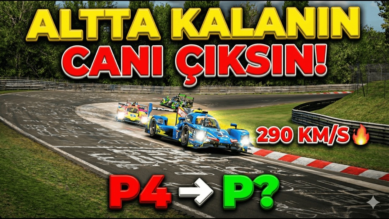 SON TUR NEFES KESTİ | ORMANIN ASİ ÇOCUĞU | iracing Türkçe | Dallara P217 | Nurburgring