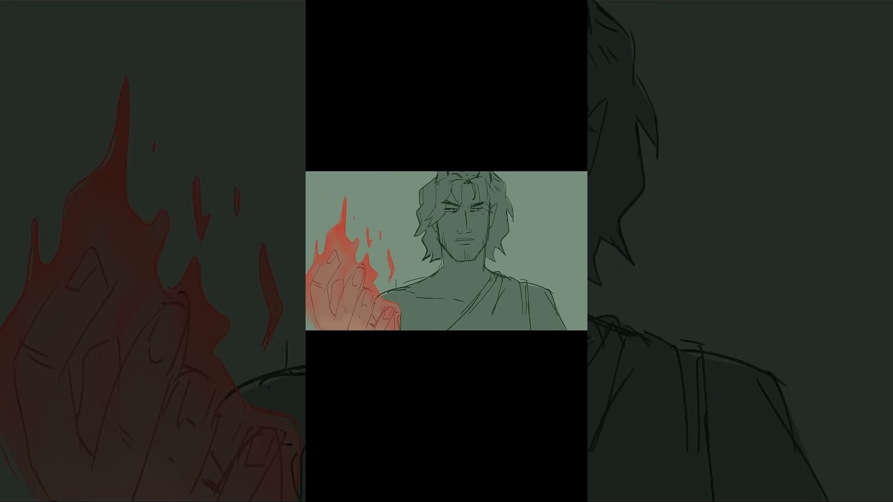 First fight scene I&rsquo;ve ever done ￼ #animatic #oc #originalcharacter #clip
