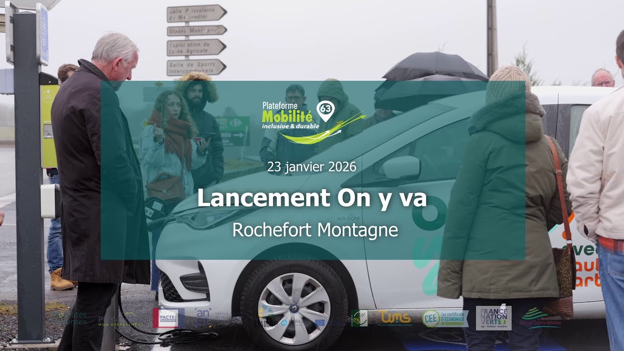 ✨Lancement du service On y va, avec l'autopartage : une nouvelle solution pour la mobilité rurale🚗