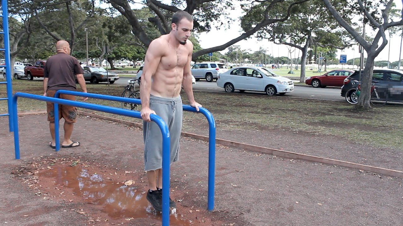 Basic Bar Body Weight Workout Calisthenics (10+ Exercises)