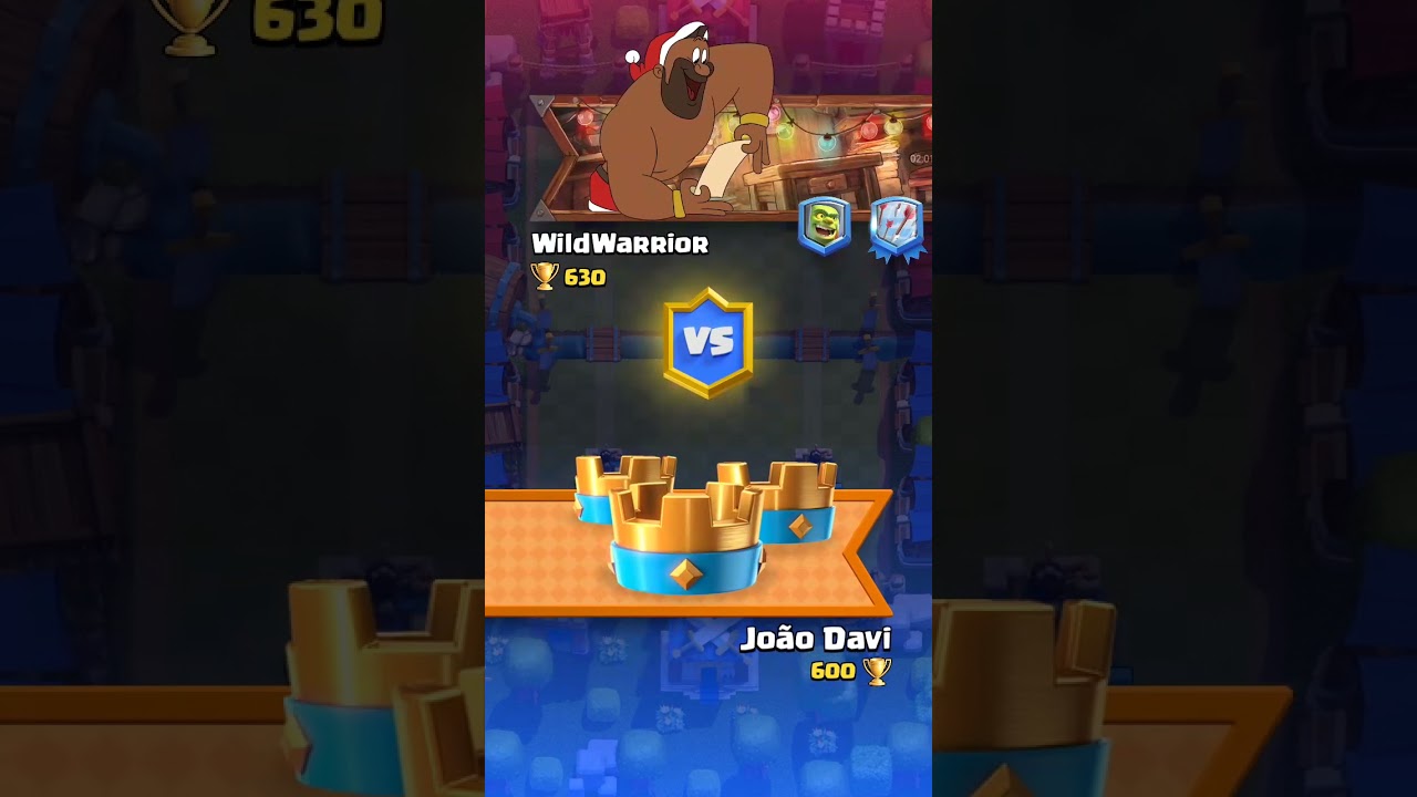 Jogando clash Royale parte 1.