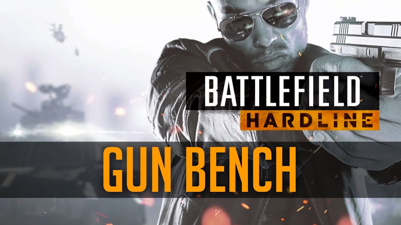 Battlefield Hardline - Gun Bench