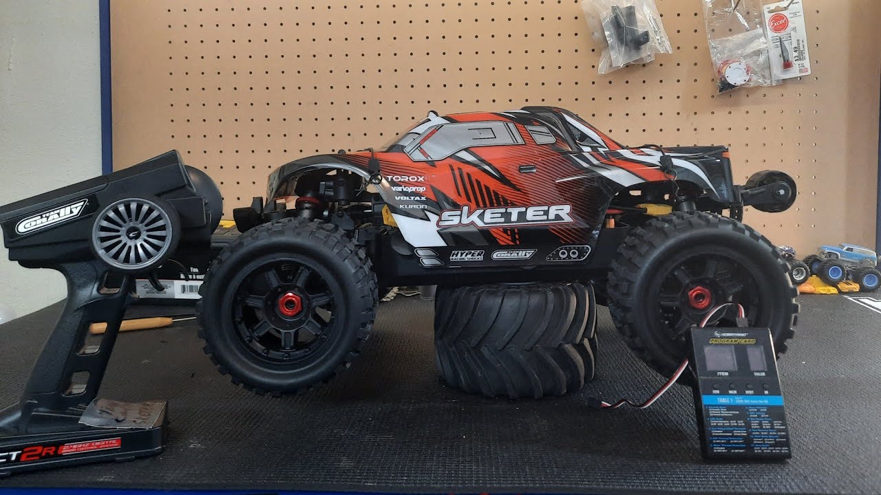 Team Corally ESC programming w/ Hobbywing box