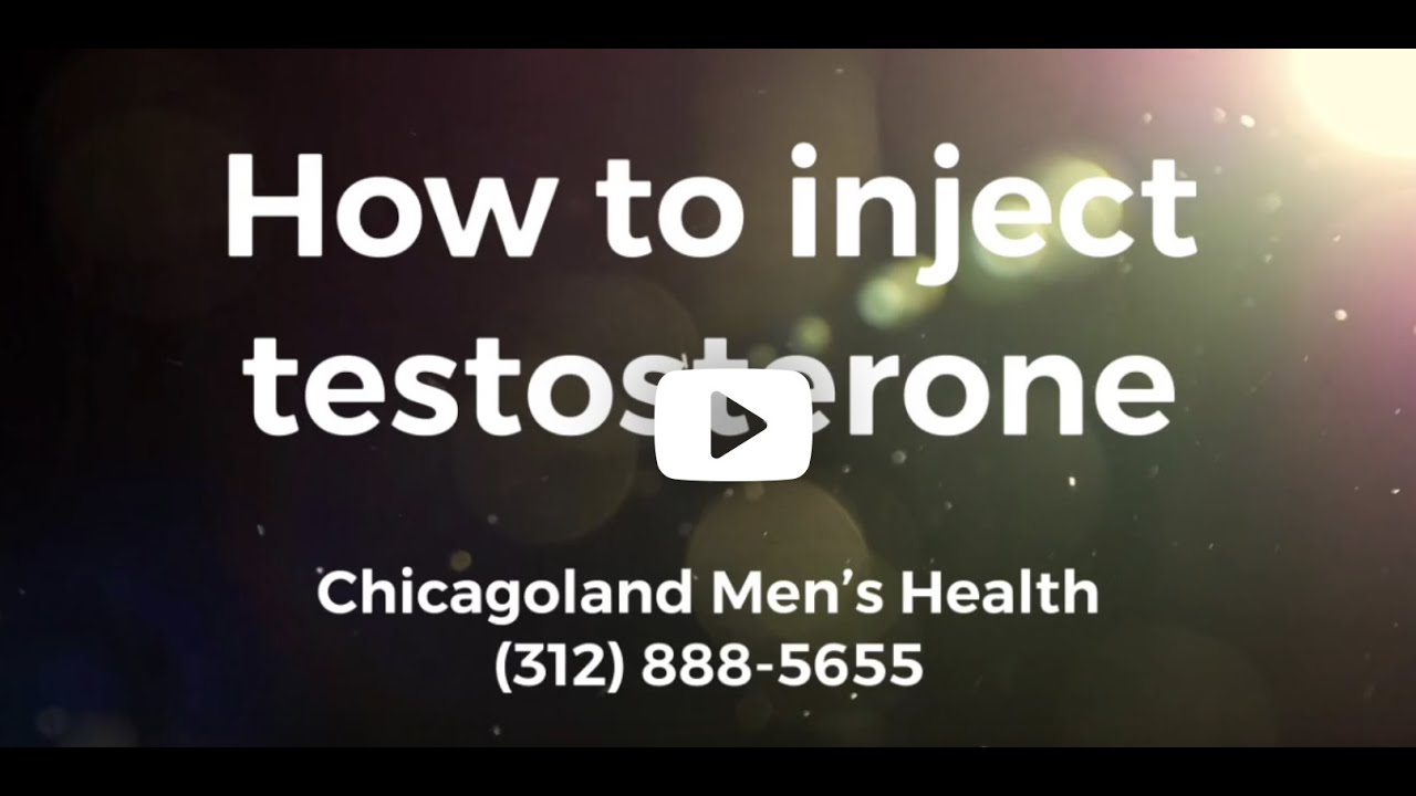 How to Inject Testosterone