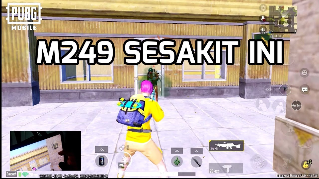 M249 DI EVENT TERBARU SAKIT BANGET BUAT RATAIN SQUADS || QAE GAMEPLAY