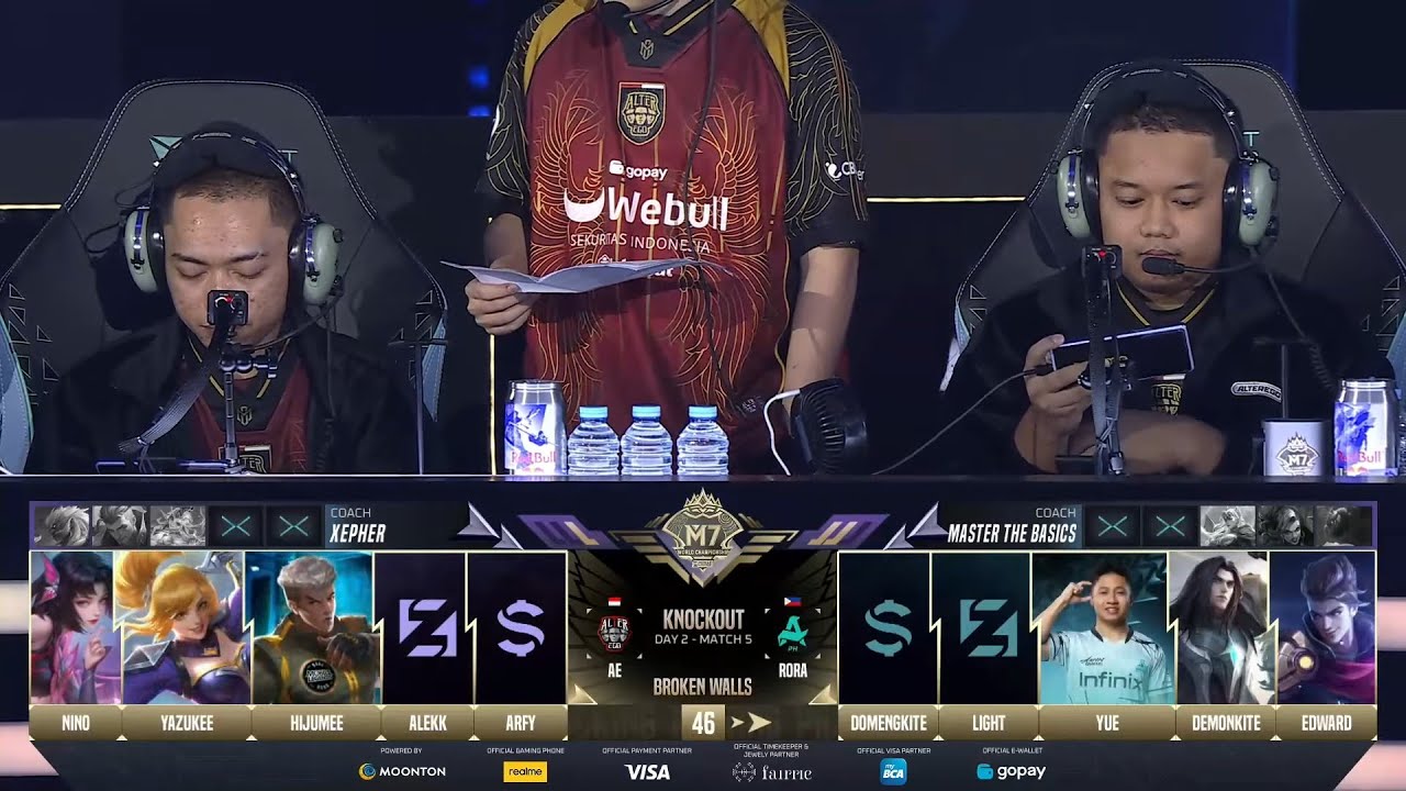 AE VS RORA PH Game 4 Best Of 5 | M7 Knockout Stage Day 2 | Alter Ego Vs Aurora Philippines