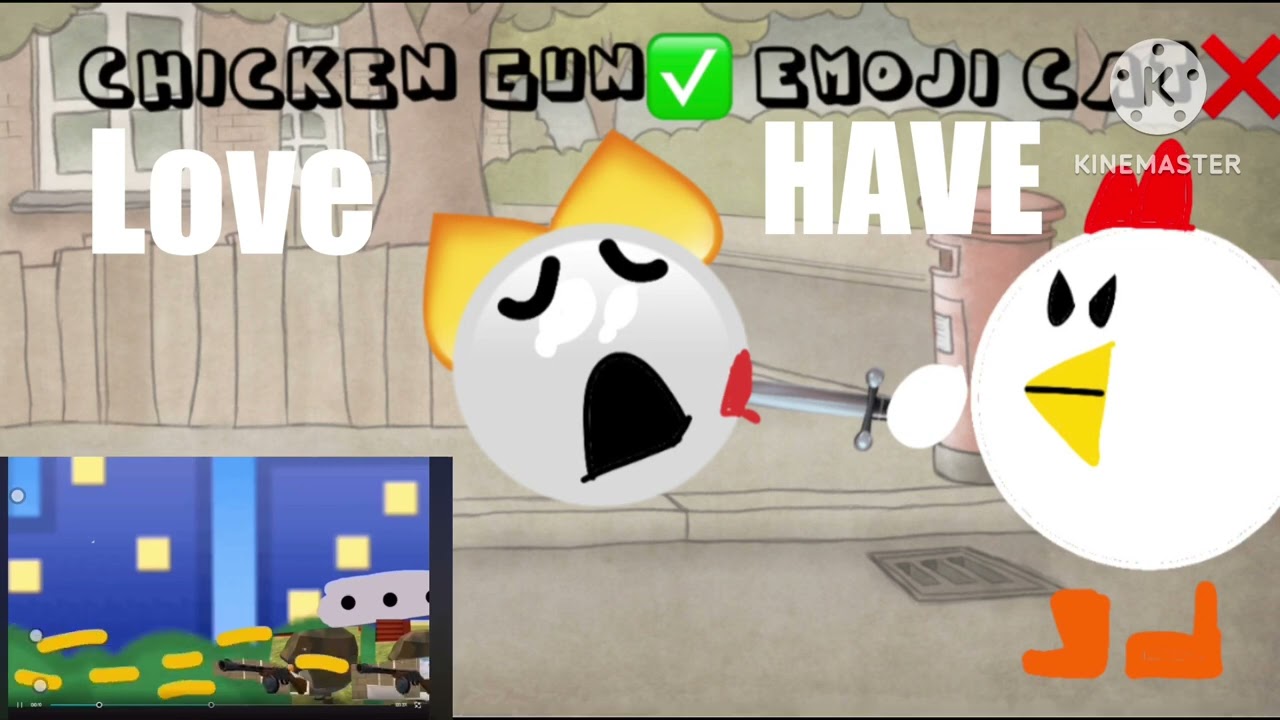 Chicken Gun✅ Emoji cat❌
