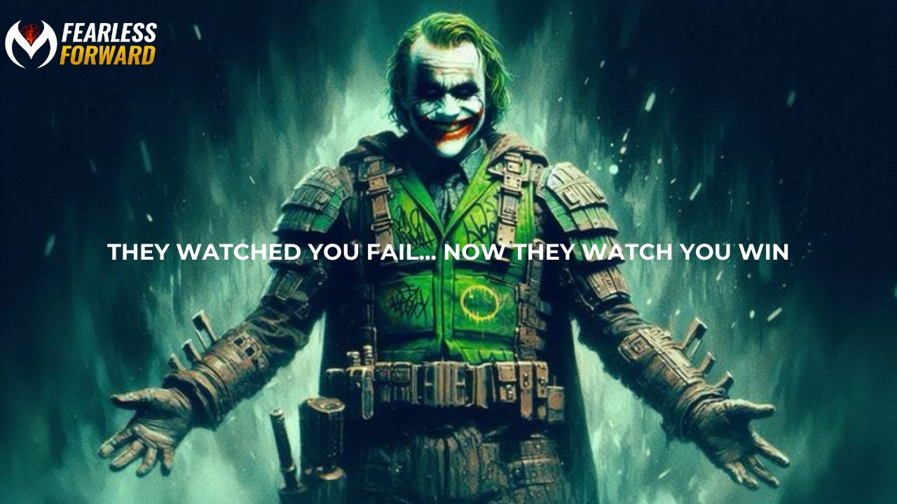 👀 EVERYONE’S WATCHING U LIKE UR A CELEBRITY — THEY CAN’T BELIEVE HOW FAR U CAME 💫 || JOKER SPEECH