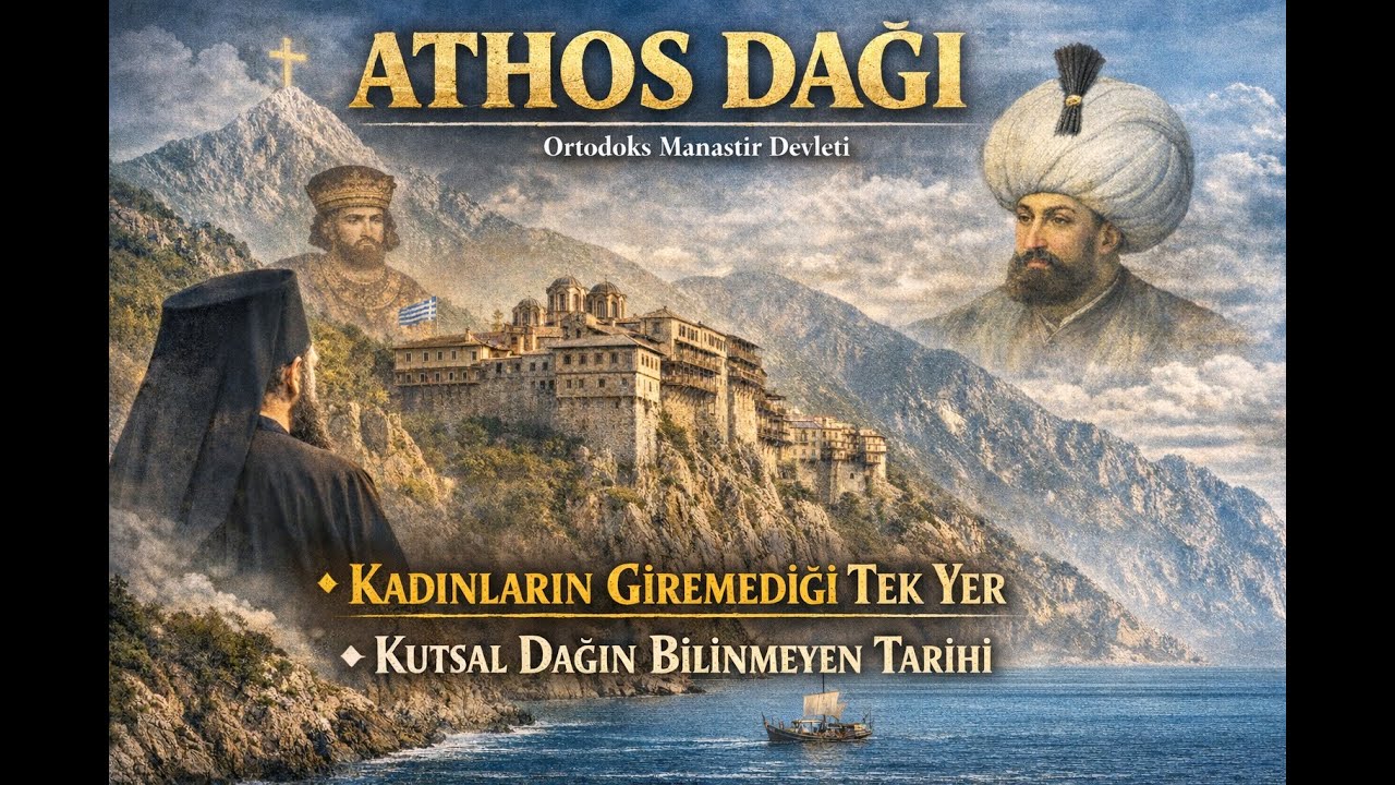 Athos Dağı: Osmanlı’nın Koruduğu Ortodoks Manastır Devleti | Kutsal Dağın Bilinmeyen Tarihi