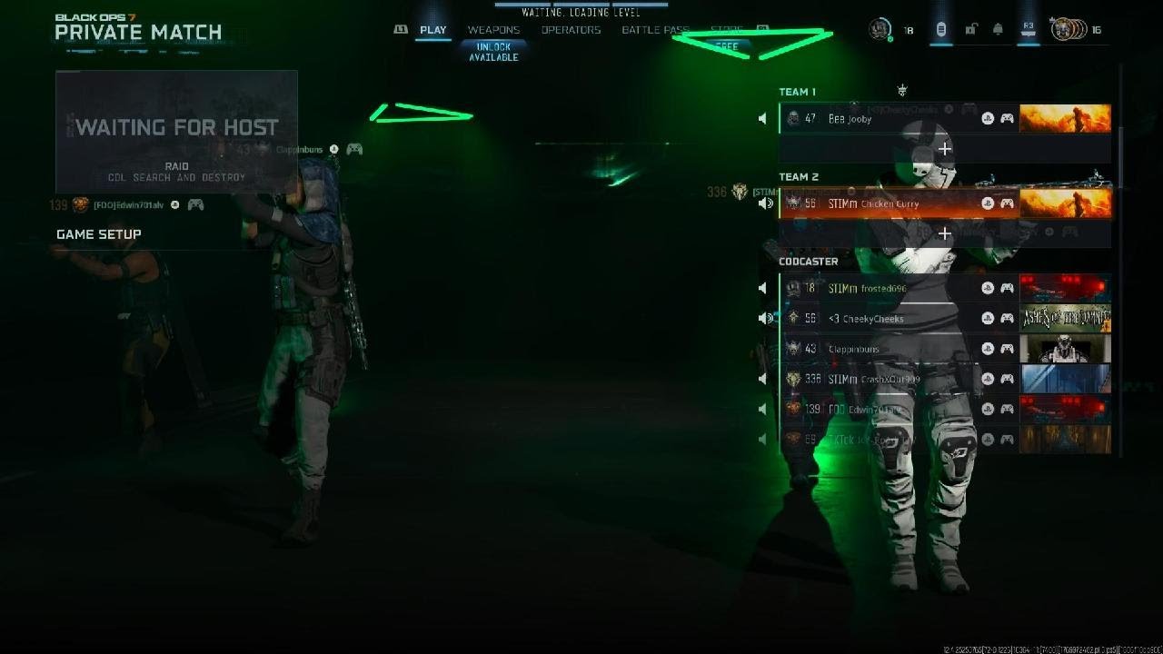 Bo7 8s - Scar HP - 2/1/26