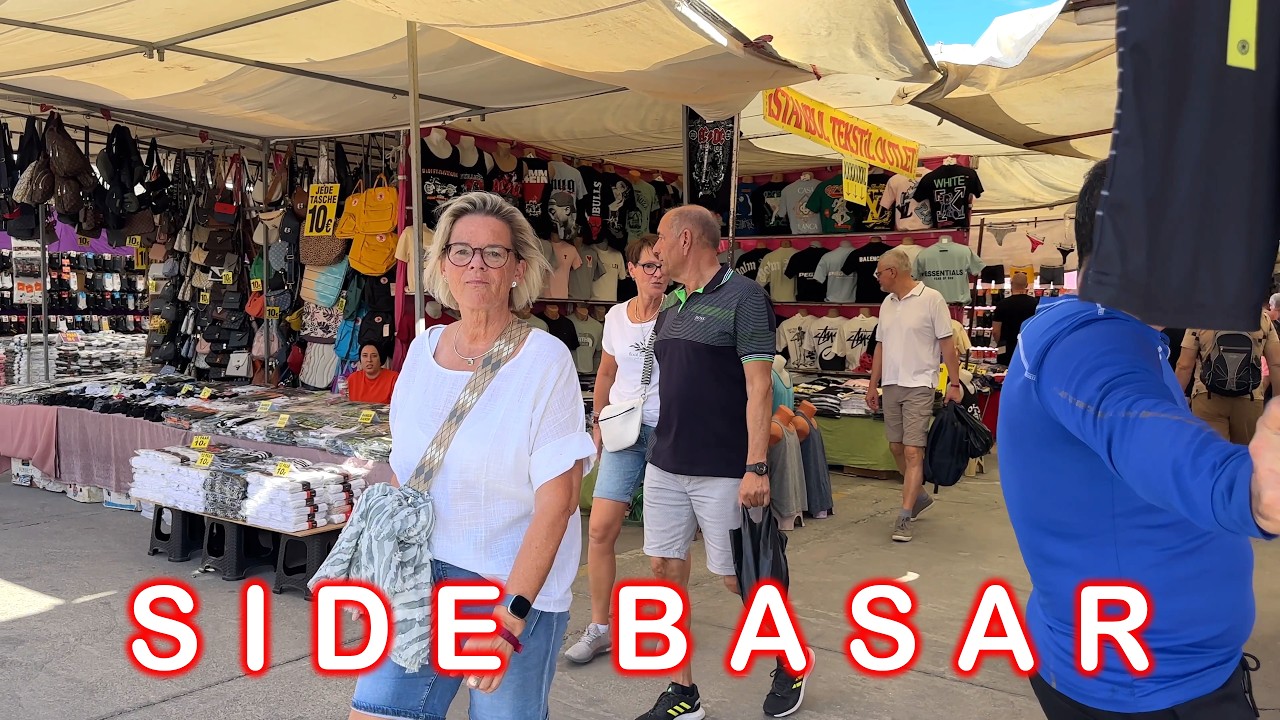SiDE BAZAAR. Side Samstag markt stadt. SHOPPING TURKIYE #side #Antalya #sideturkey