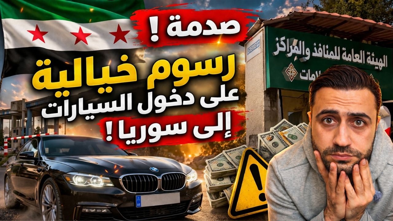 لا تدخل بسيارتك إلى سوريا قبل ما تشوف هذا الفيديو!