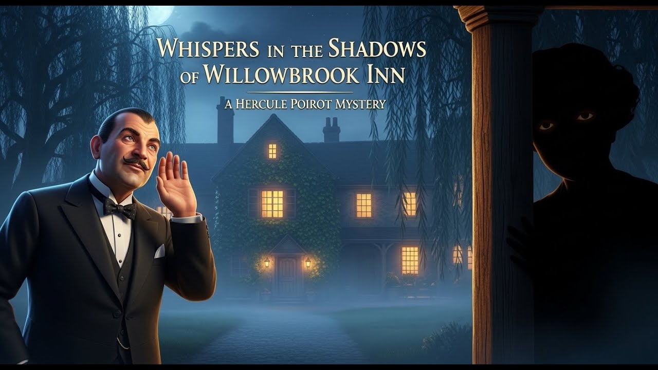 🎩Hercule Poirot & Whispers in the Shadows of Willowbrook Inn | A Hercule Poirot Myster.