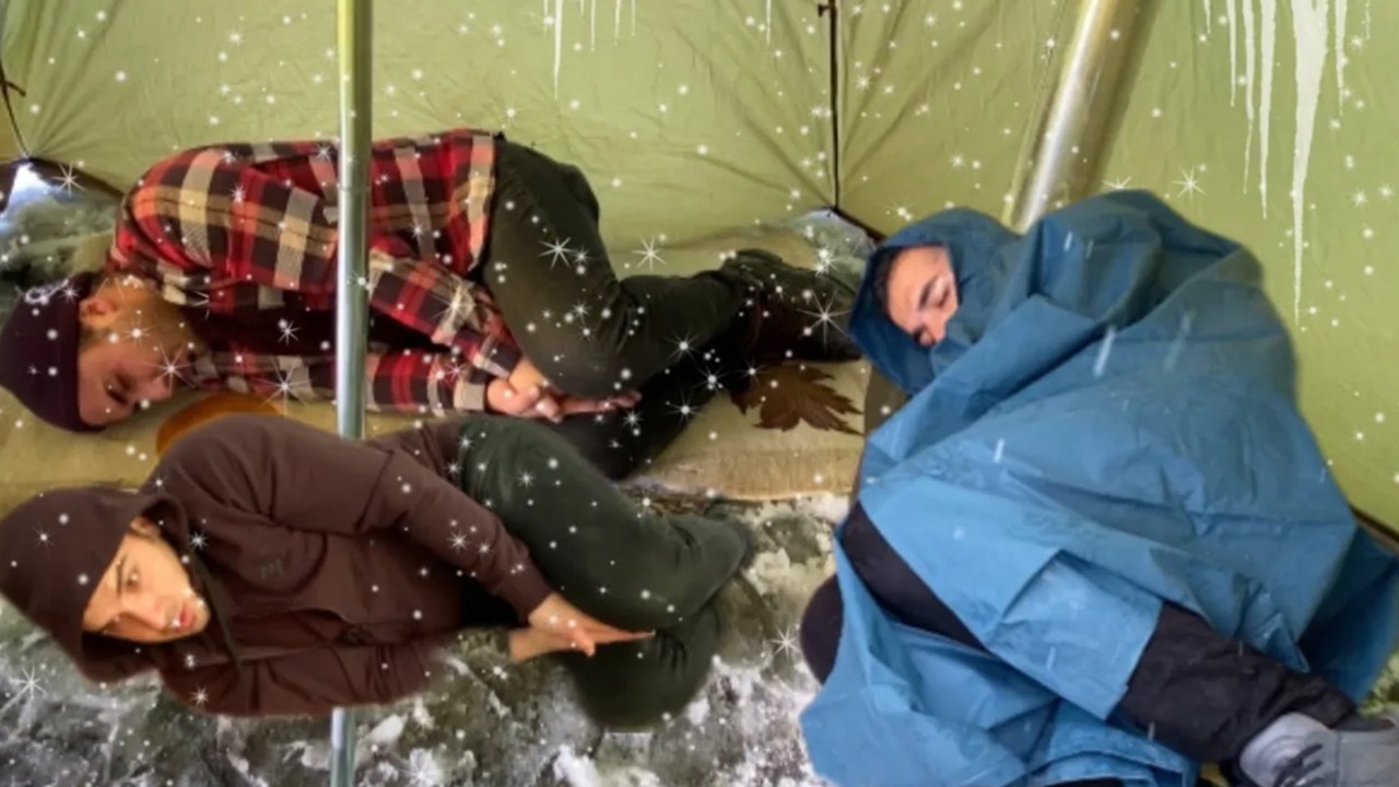 -35°C ALLEIN im SCHNEESTURM: 4 Tage Solo Camping im Lake District! ❄️⚠️ (Survival)