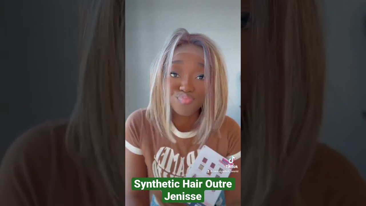 SYNTHETIC WHERE?? OUTRE JENISSE Go watch me install it 😍 #syntheticwigs #jenisse #sensationnelwigs