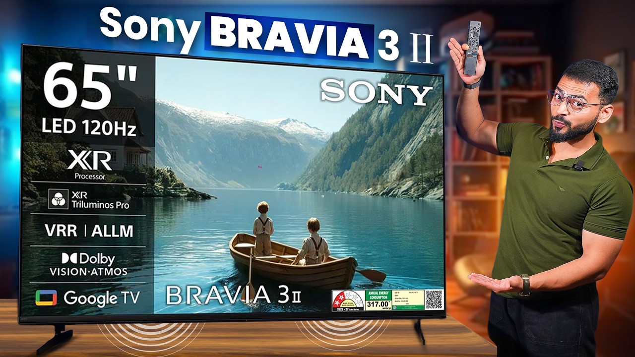 Sony Bravia 3 ii Review (65&rdquo;) ⚡ | 4K 120Hz Display 🤩 | Google TV OS 🔥
