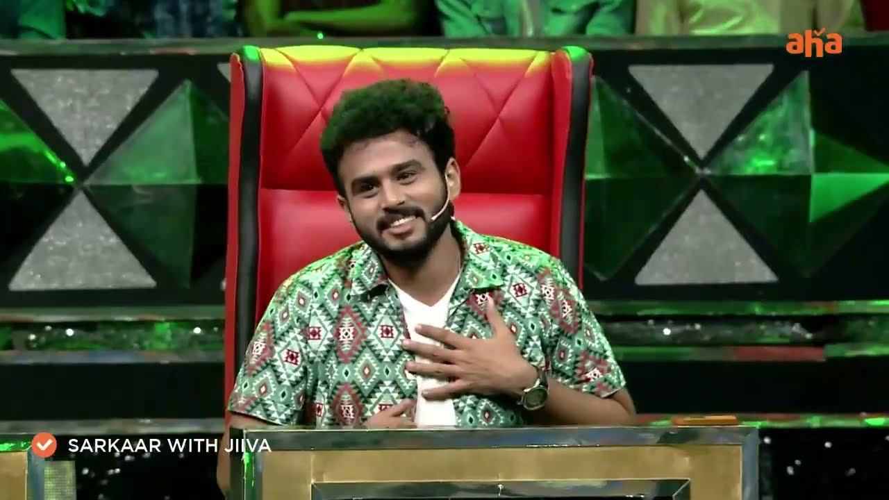 Rajini punches with RJ Vijay 😎 |#SarkaarWithJiiva | EP6 | Diwali Special | aha Tamil