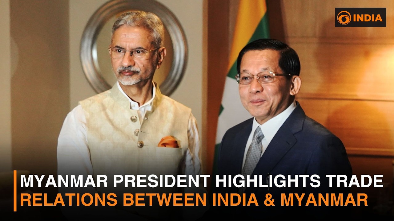 Myanmar President Hlaing highlights trade relations between India & Myanmar | In Conversation