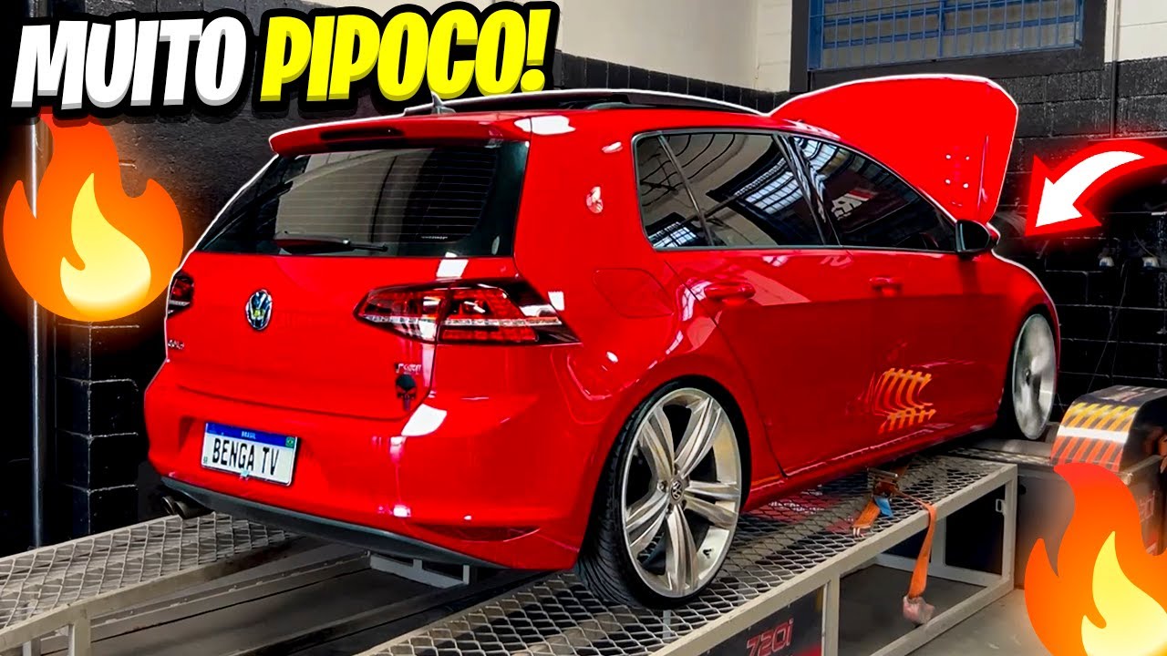 GOLF 1.4 TSI A MAIS DE 200 KM/H COM REMAP BENGA TV STG 2