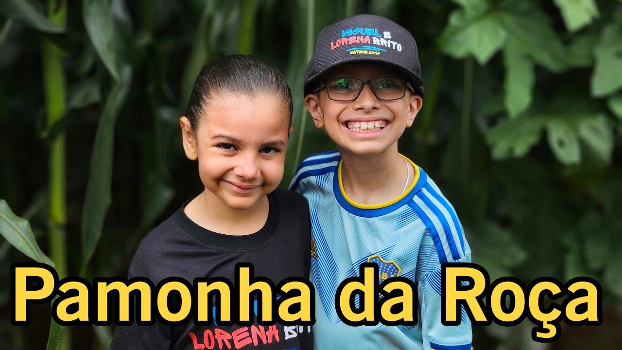 Fazendo Pamonha na Roça em Minas Gerais | Miguel e Lorena Brito