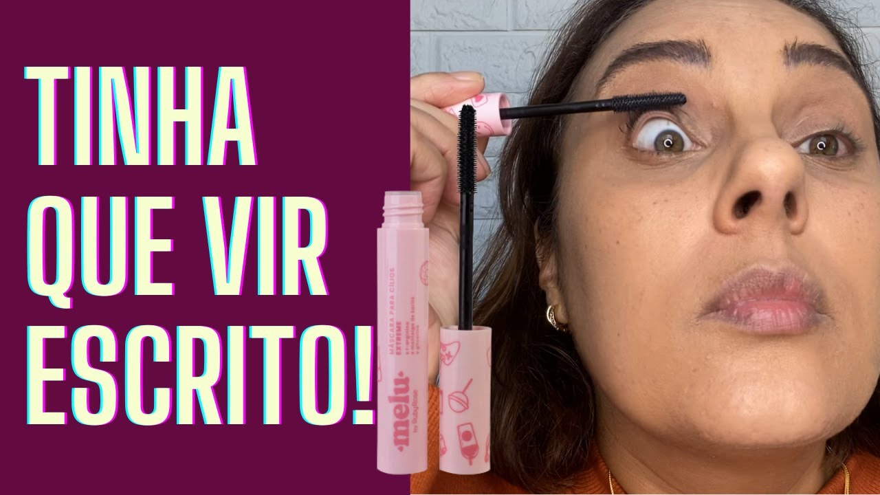 MASCARA DE CILIOS EXTREME MELU RUBY ROSE RESENHA