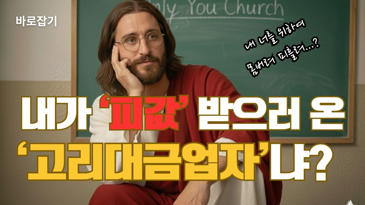 바로잡기 | 내 너를 위하여  - 나는 치사한 채권자가 아니다