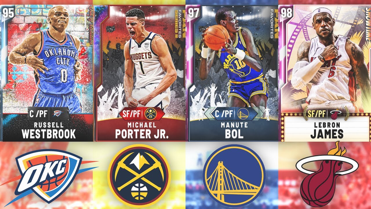 ONE PLAYER FROM Each Pack Promo! NBA 2K20 MyTeam