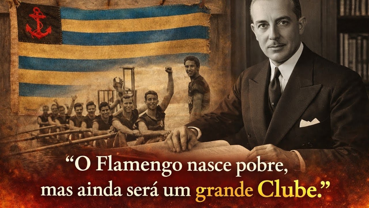 🔴⚫ A REBELDIA QUE CRIOU UM GIGANTE — Como o Flamengo Nasceu Contra Tudo