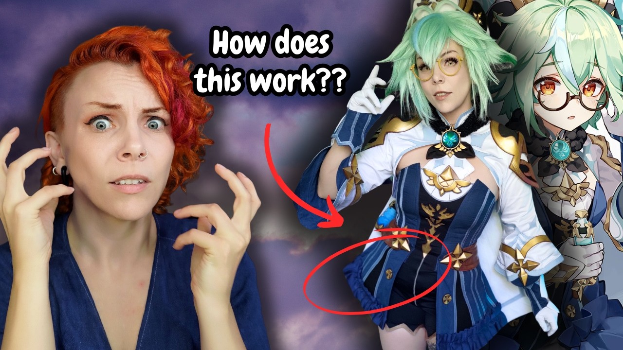 I made Sucrose from Genshin Impact... and it was a NIGHTMARE
