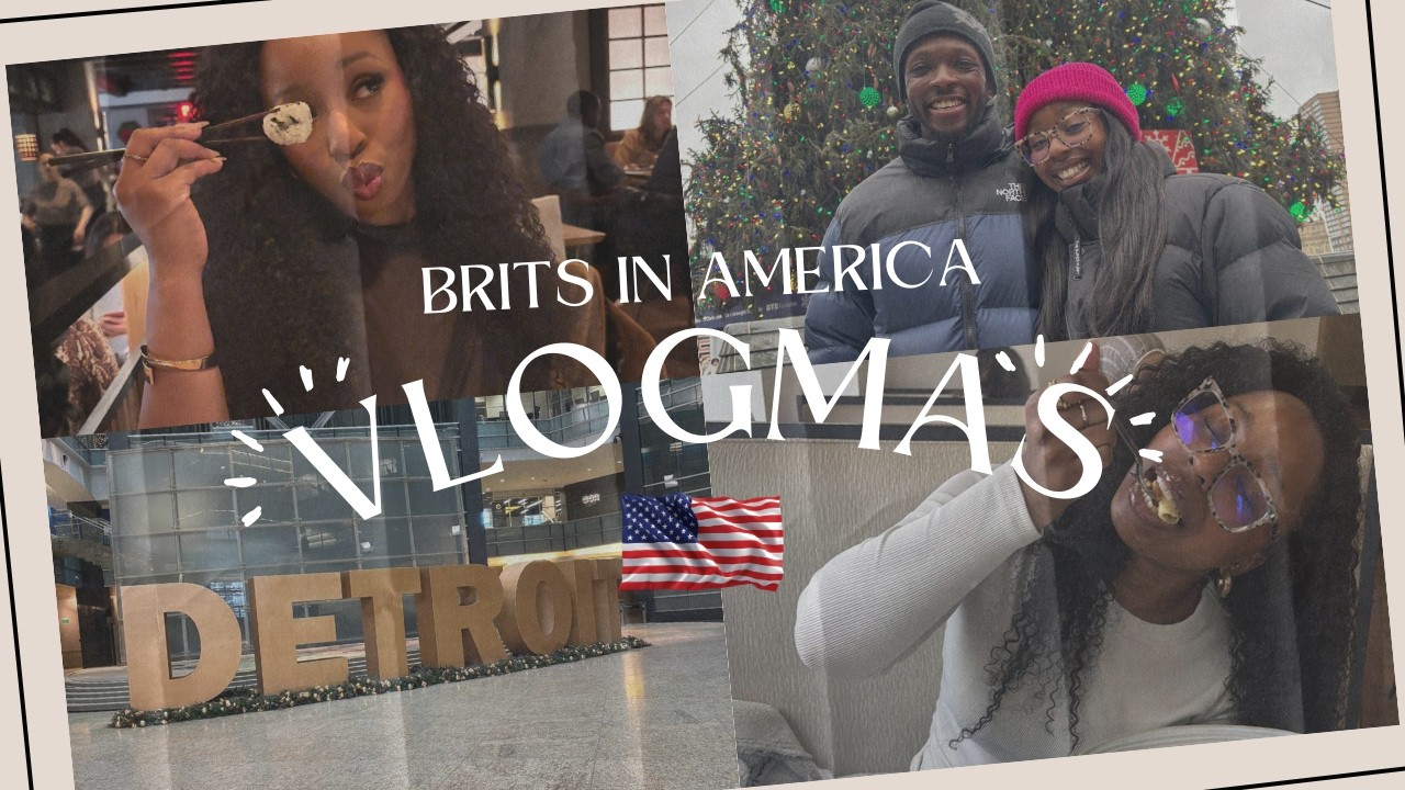 WELCOME TO OUR CHANNEL | Late Vlogmas in Our New City 🇺🇸 