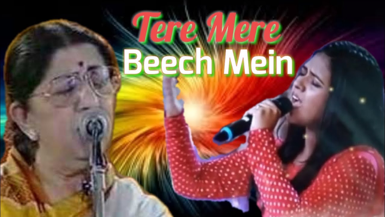 Tere Mere Beech mein Lata Mangeshkar || Super Singer Season 3 || Super Singer Full Episode