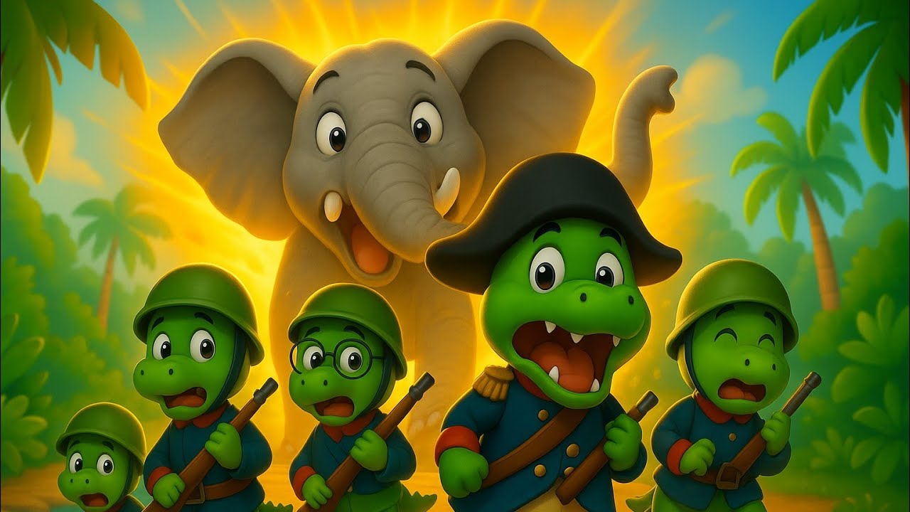 Ah les crocodiles | Comptine pour bébé | Chanson pour enfants 