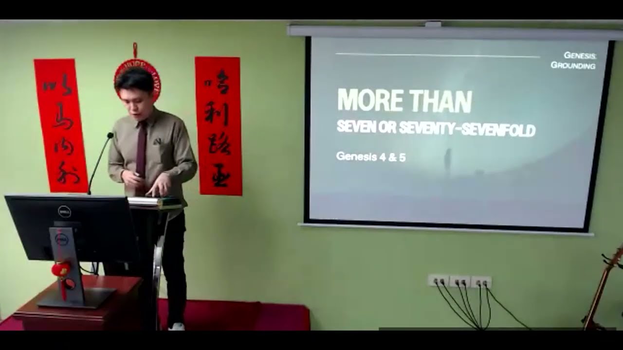 More than Seven or Seventy-Sevenfold | Genesis 4-5 | Sunday Service - 1 Mar 2026 | Ps. Leon Tan