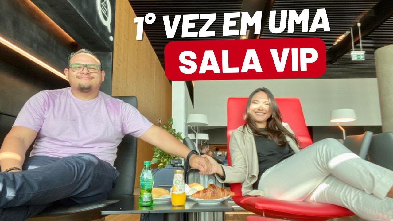 SALA VIP EM PORTUGAL! ANA LOUNGE NO AEROPORTO DE LISBOA!