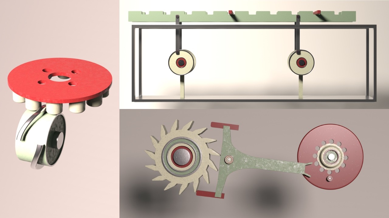 Mechanisms For Converting Continuous Motion Into Incremental Motion