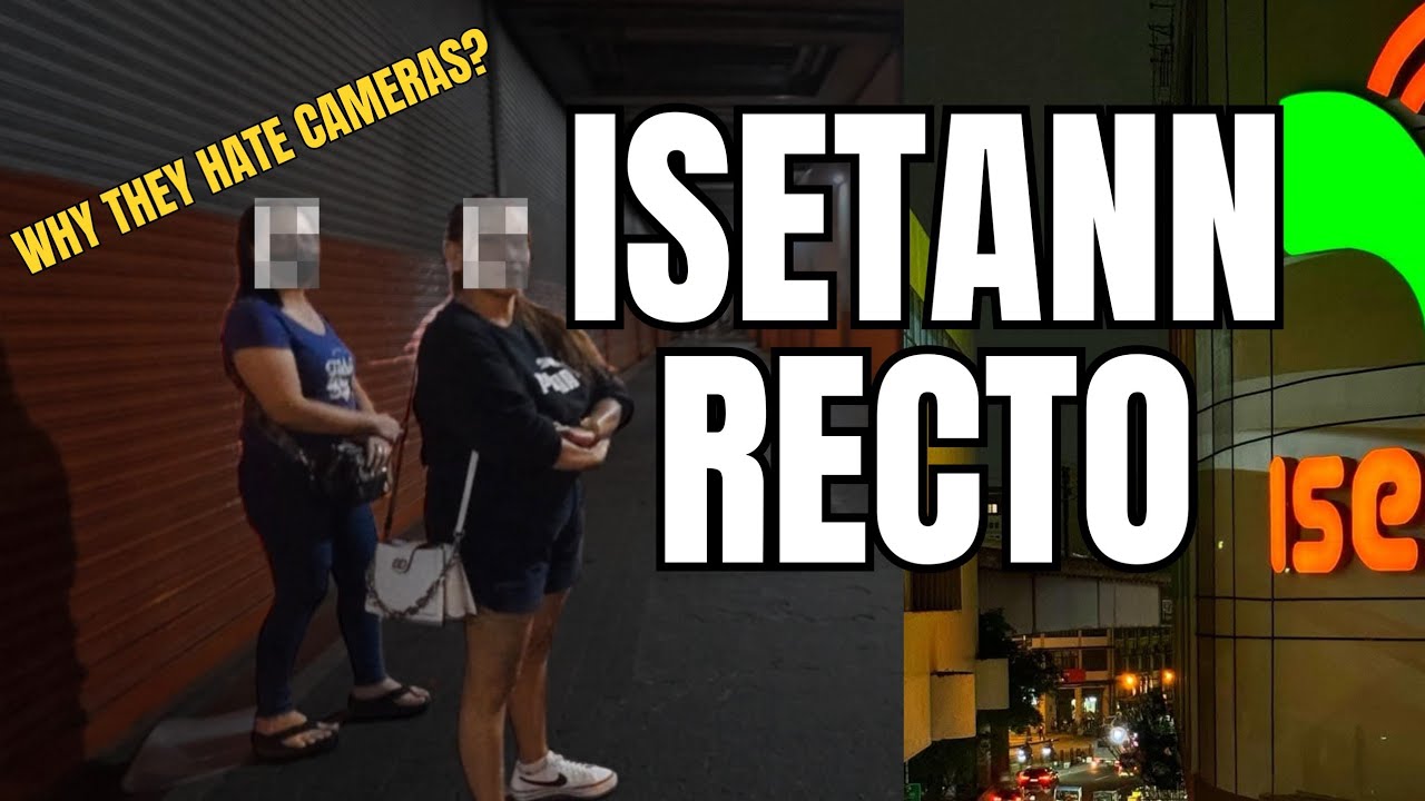 ISETANN RECTO WALKING AT NIGHT