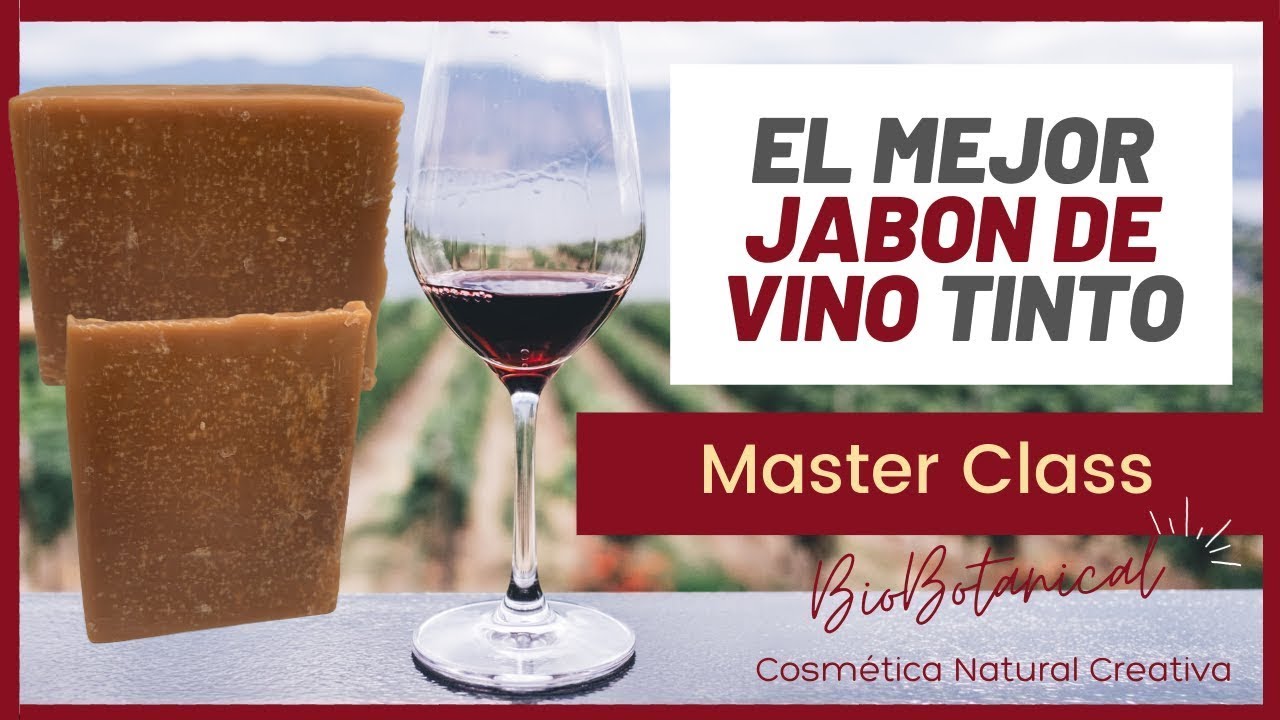 🍷🧼 ¡Descubre cómo elaborar un jabón único a base de vino tinto Ribera! 🧼🍷