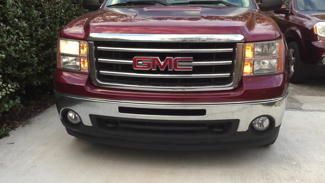 Change headlight in GMC Sierra