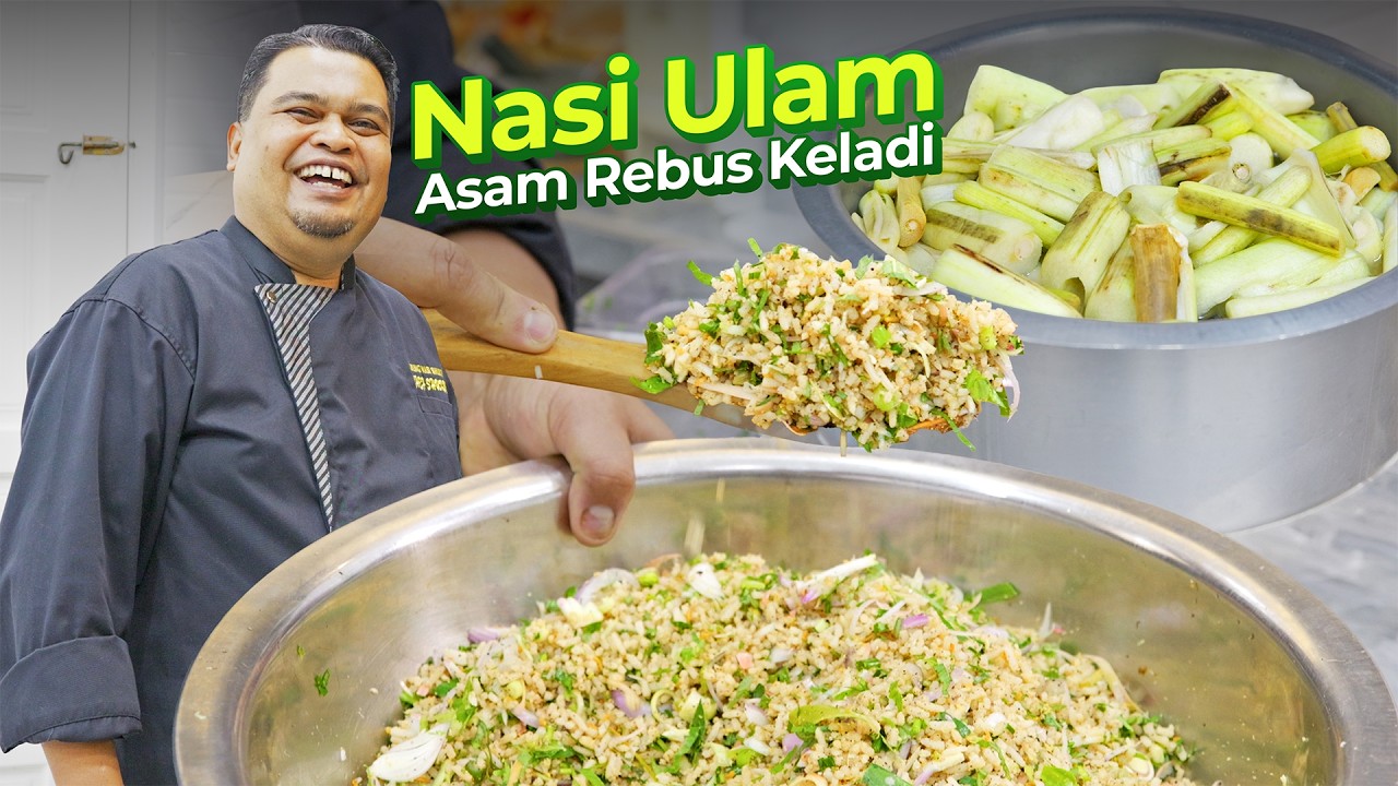 Nasi Ulam Kedah Paling Renyah! Orang Suka Makan, Tapi Tak Ramai Sanggup Buat…