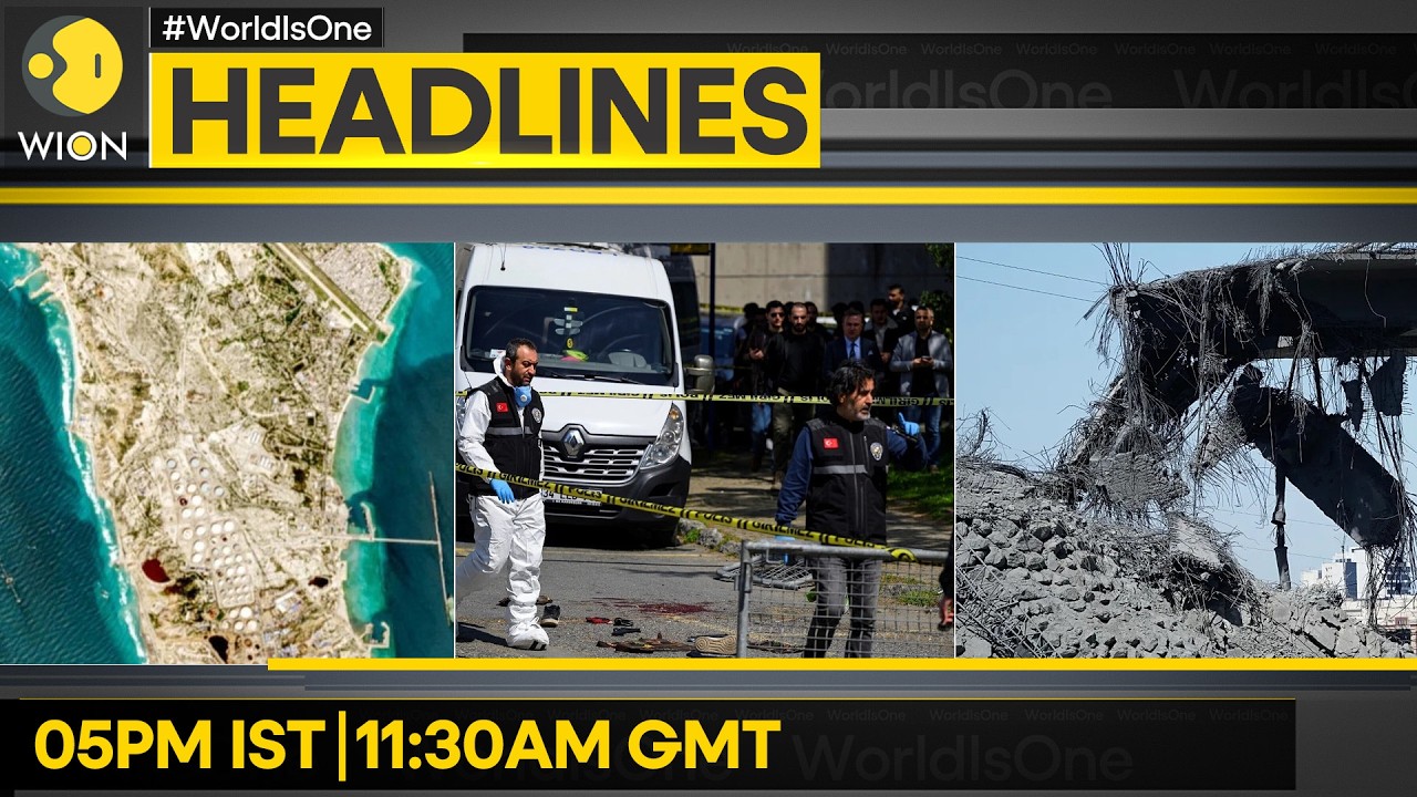 Kharg Island Targeted By Multiple Strikes | Israeli Attack on Iran's Rail Bridge; 2 Killed | WION