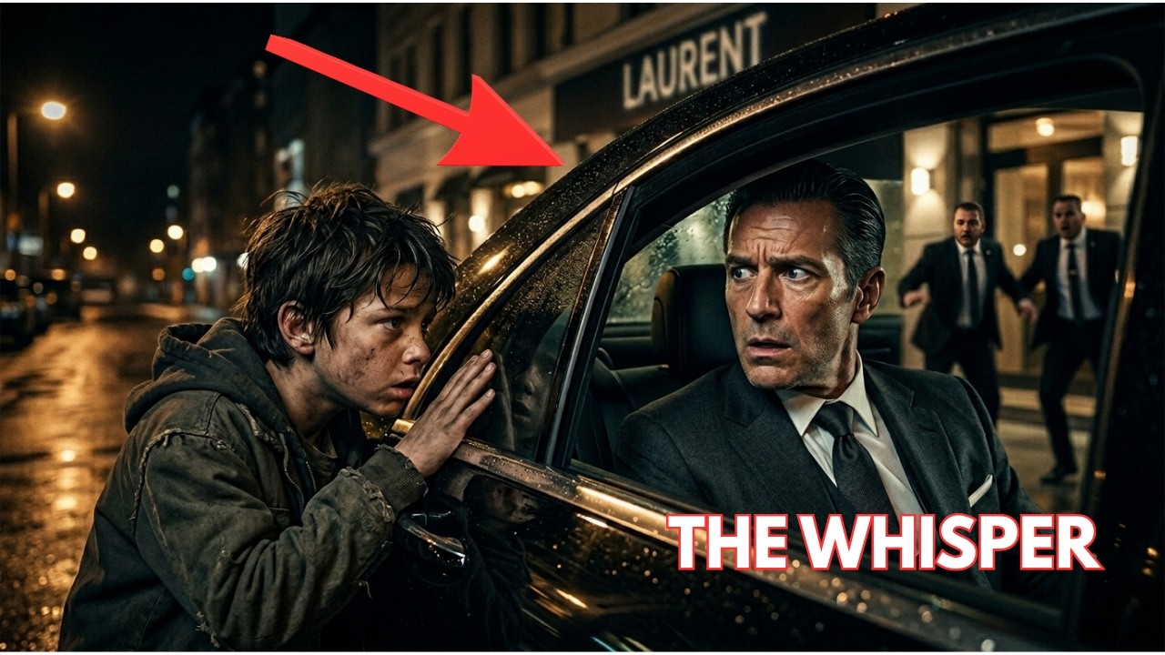 HOMELESS BOY KNOCKED ON A MAFIA BOSS CAR WINDOW WHAT HE WHISPERED MADE THE BOSS STEP OUT