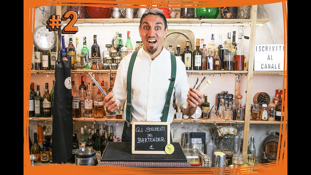 #2 ABC del Bartender - Gli strumenti PARTE 1: tappetini, bar spoon, pinze e pestello